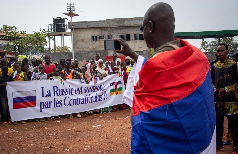 Centrafrique Russie AFP