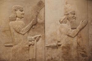 statues empire assyrien mossoul AFP