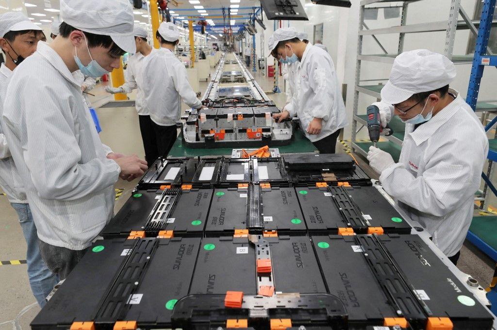 batterie véhicule électrique AFP