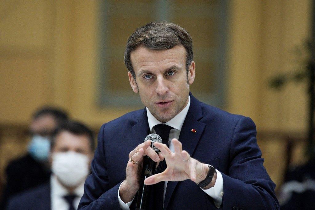 Emmanuel Macron AFP