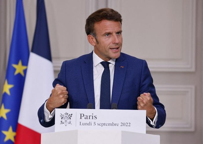 Emmanuel Macron conférence de presse AFP