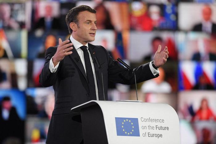 Emmanuel Macron Europe AFP