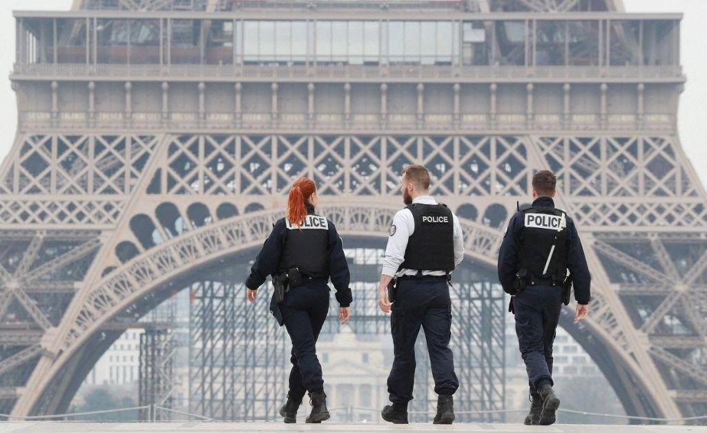 police Trocadéro AFP
