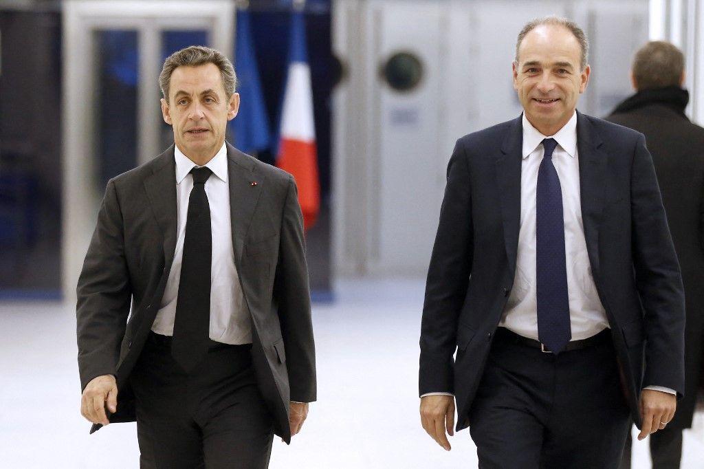 Nicolas Sarkozy Jean-François Copé AFP