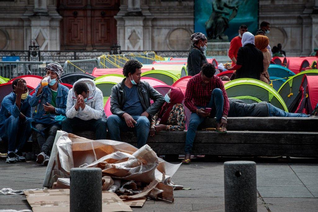 sans abri Paris AFP