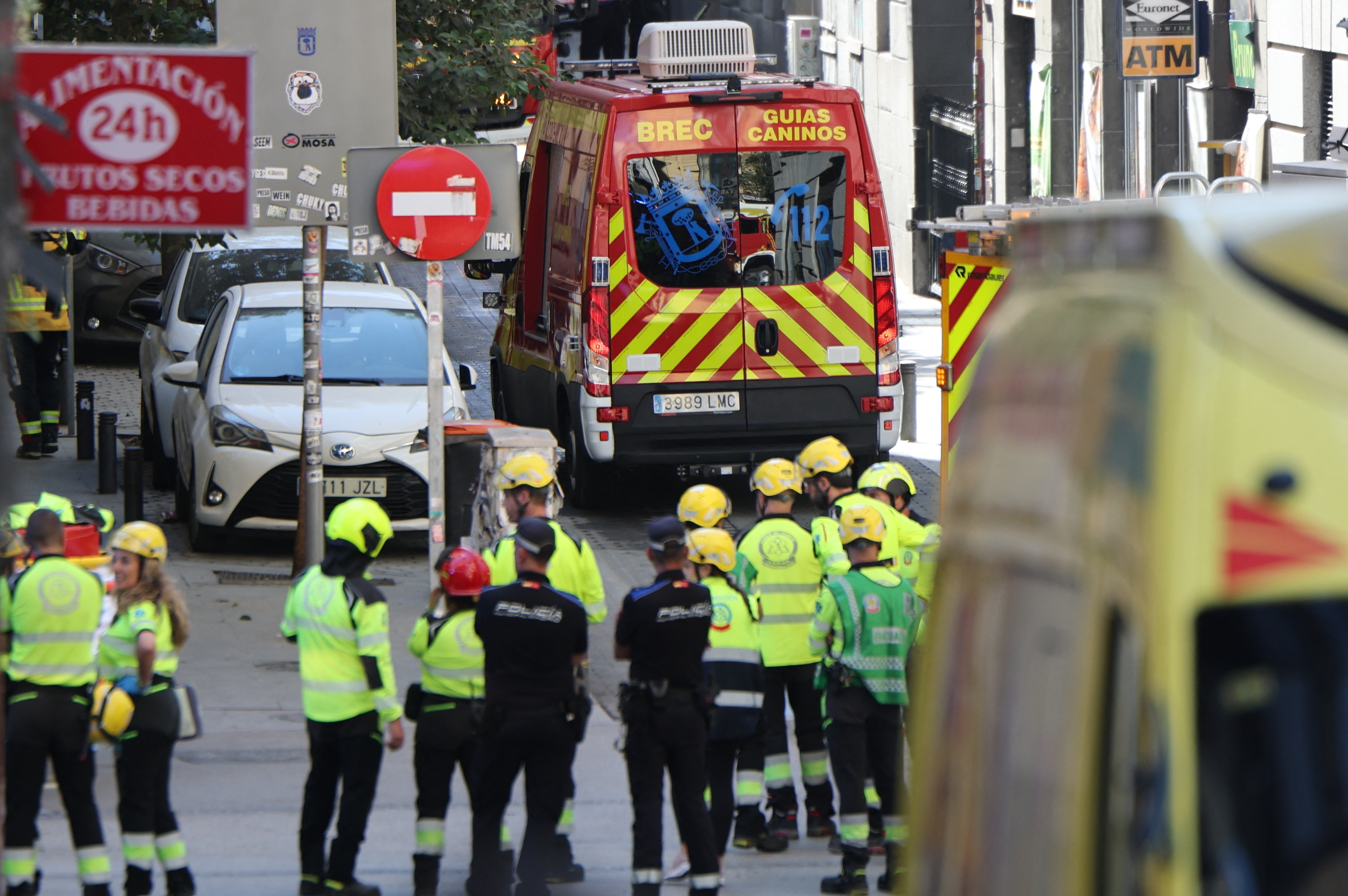 Espagne : quatres personnes portées disparues et une dizaine de blessés après l'effondrement d'un immeuble en travaux à Madrid