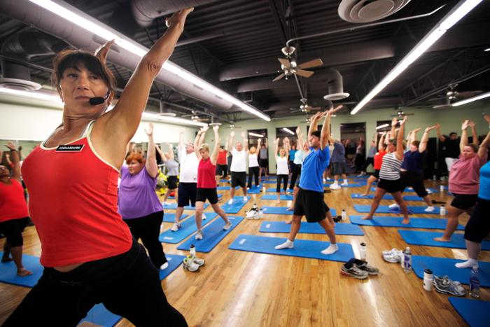 Cours de fitness. (Image d'illustration)