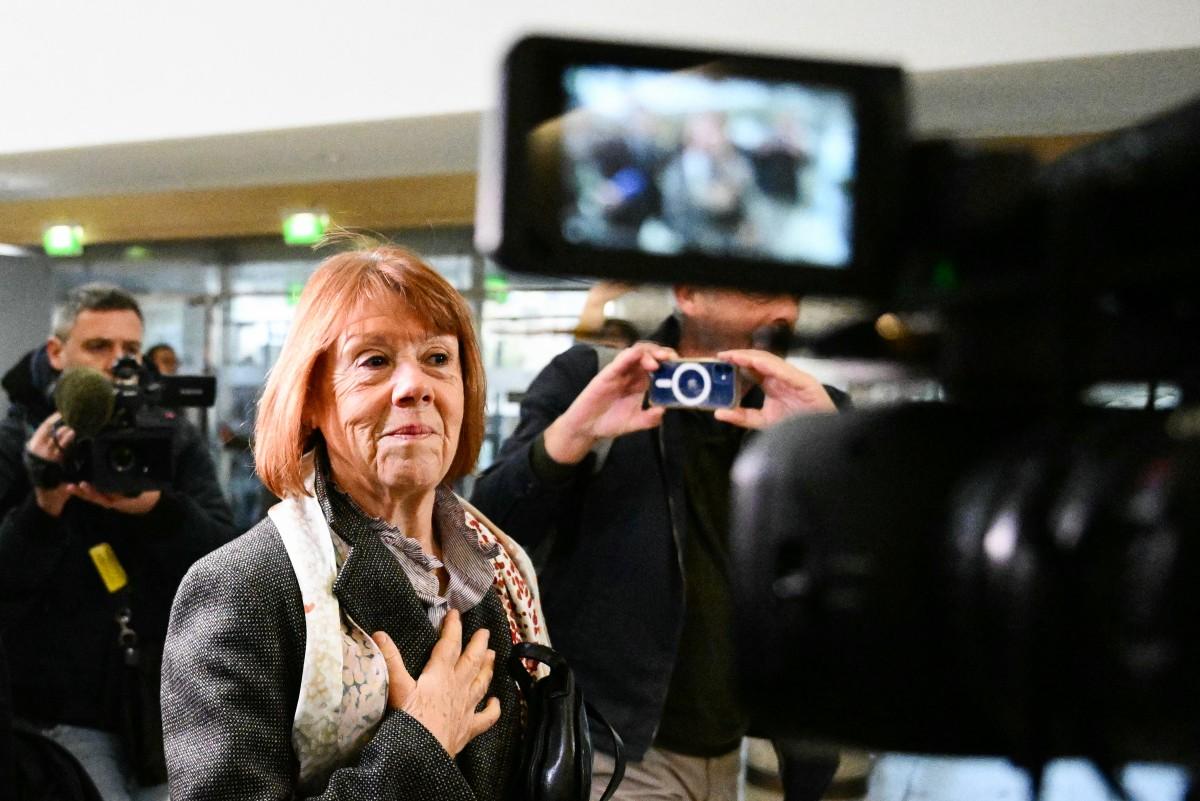 Gisèle Pelicot à son arrivé au tribunal d'Avignon le 25 novembre 2024. (Photo d'illustration)