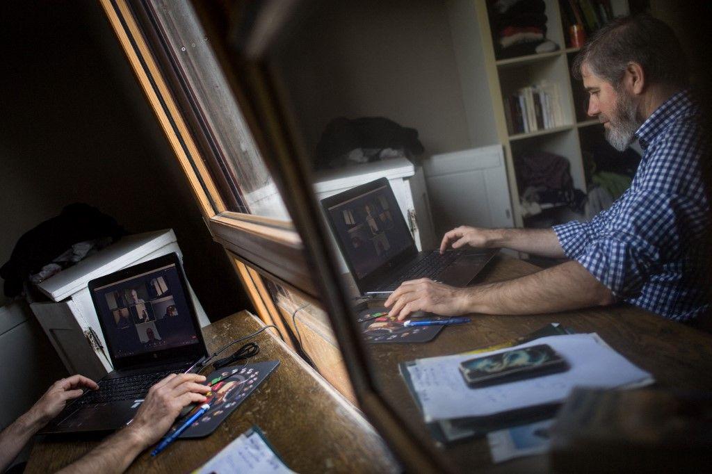 télétravail salarié AFP