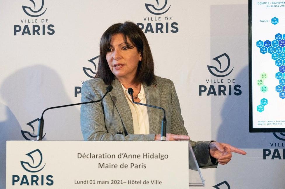 Anne Hidalgo maire de Paris