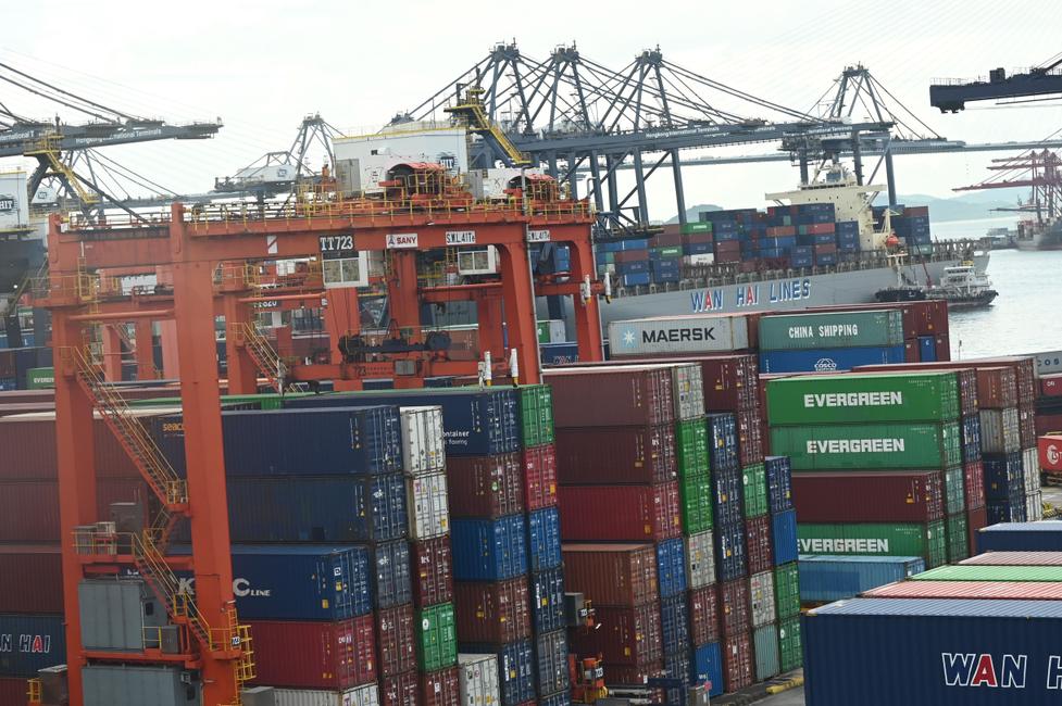 porte containers - AFP
