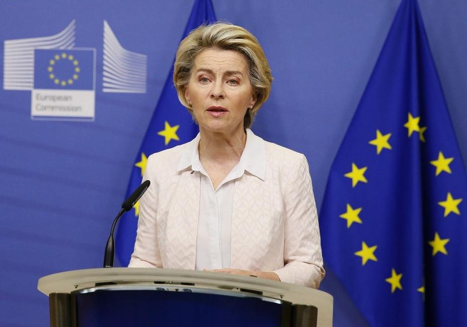 Ursula von der Leyen Europe droite AFP