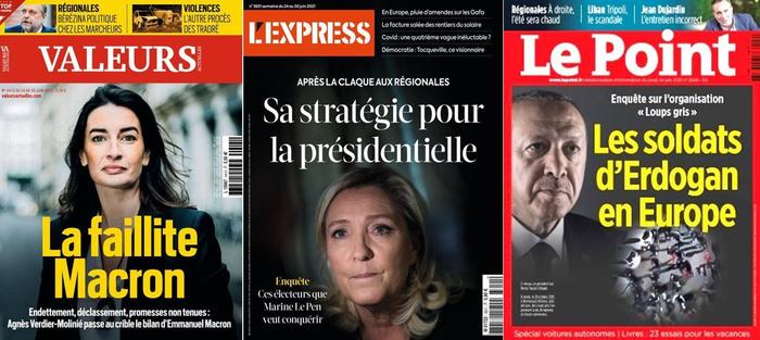 revue de presse des hebdos 24 juin