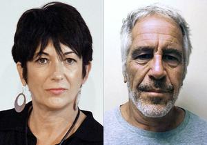 Le milliardaire Jeffrey Epstein et sa complice Gislaine Maxwell.