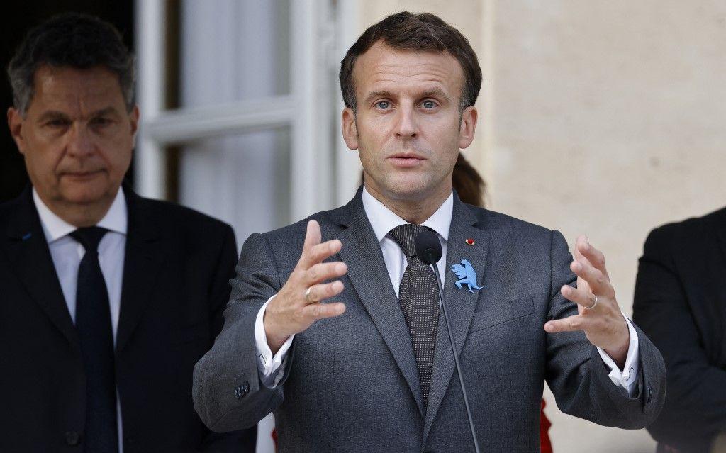 Emmanuel Macron président de la République AFP