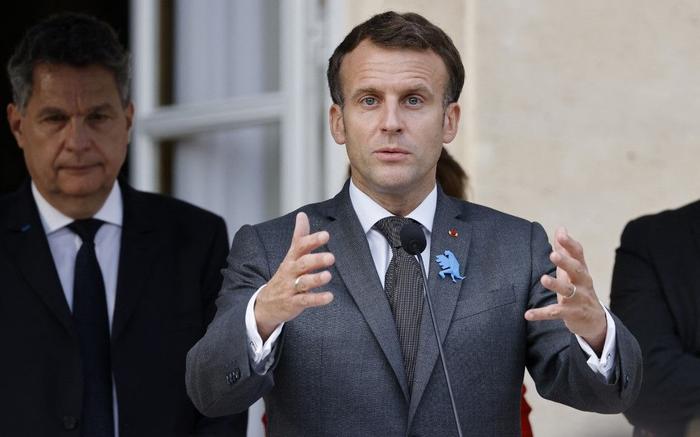 Emmanuel Macron président de la République AFP