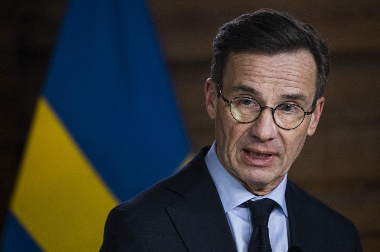 Le Premier ministre suédois Ulf Kristersson