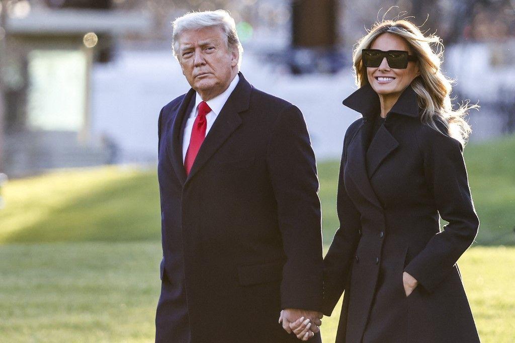 Donald Trump Melania Trump AFP