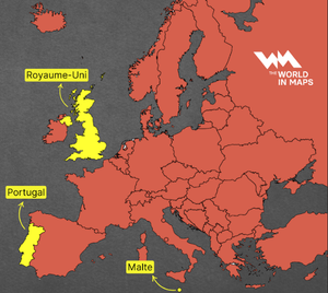 En Europe, la place du dimanche dans la semaine varie selon les traditions nationales. 