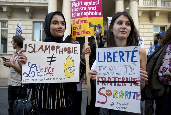 manifestation femmes racisme islamophobie religion tenue AFP