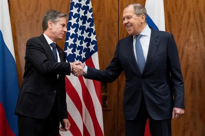 Antony Blinken Sergueï Lavrov AFP