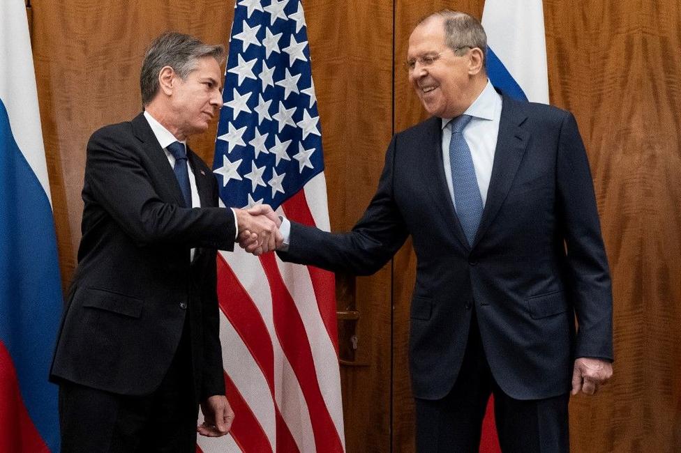 Antony Blinken Sergueï Lavrov AFP