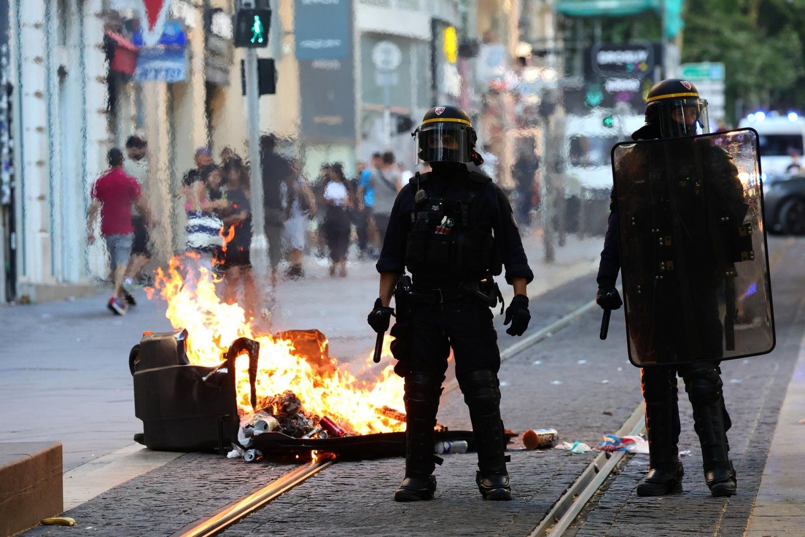 Emeute afp
