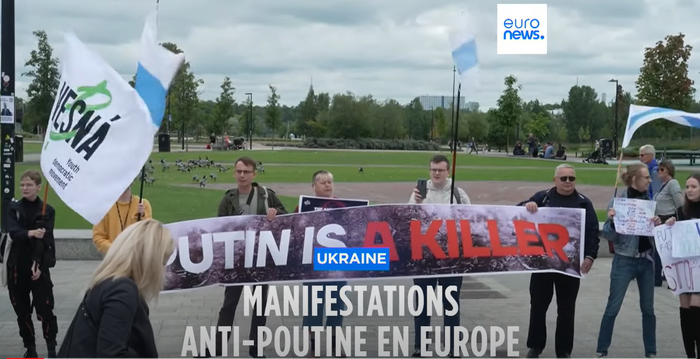 manifestation anti Poutine