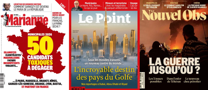 A la Une de vos hebdos cette semaine