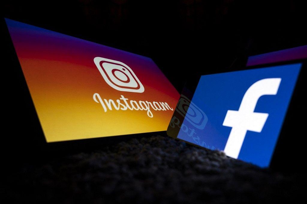 Instagram Facebook AFP