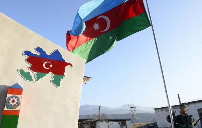 Azerbaïdjan drapeau AFP