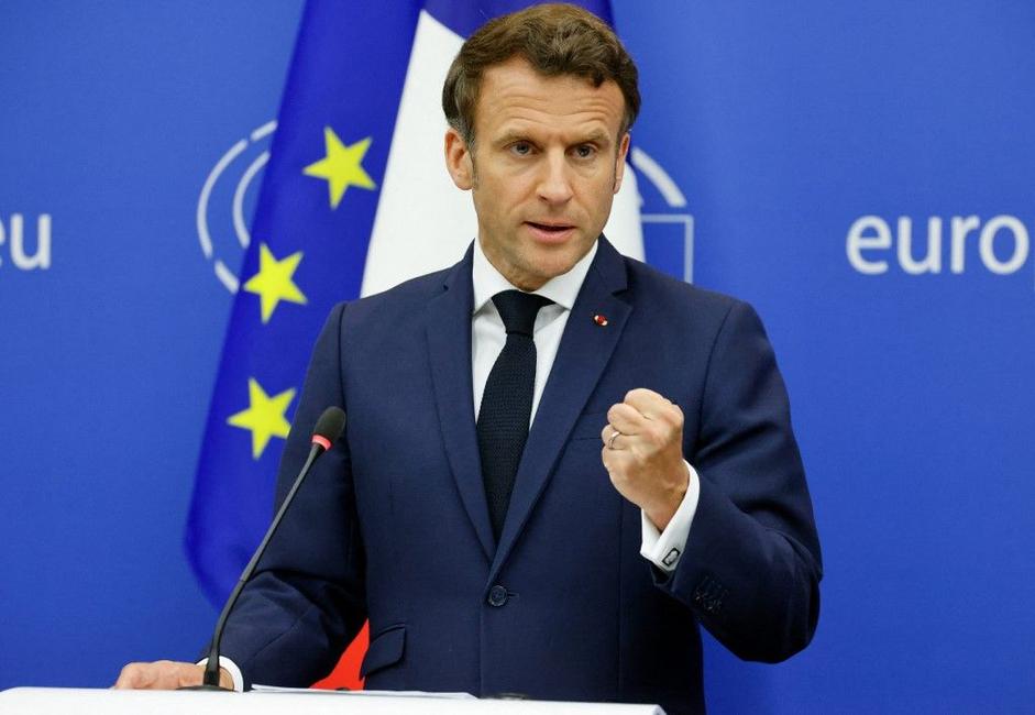 Emmanuel Macron Europe AFP