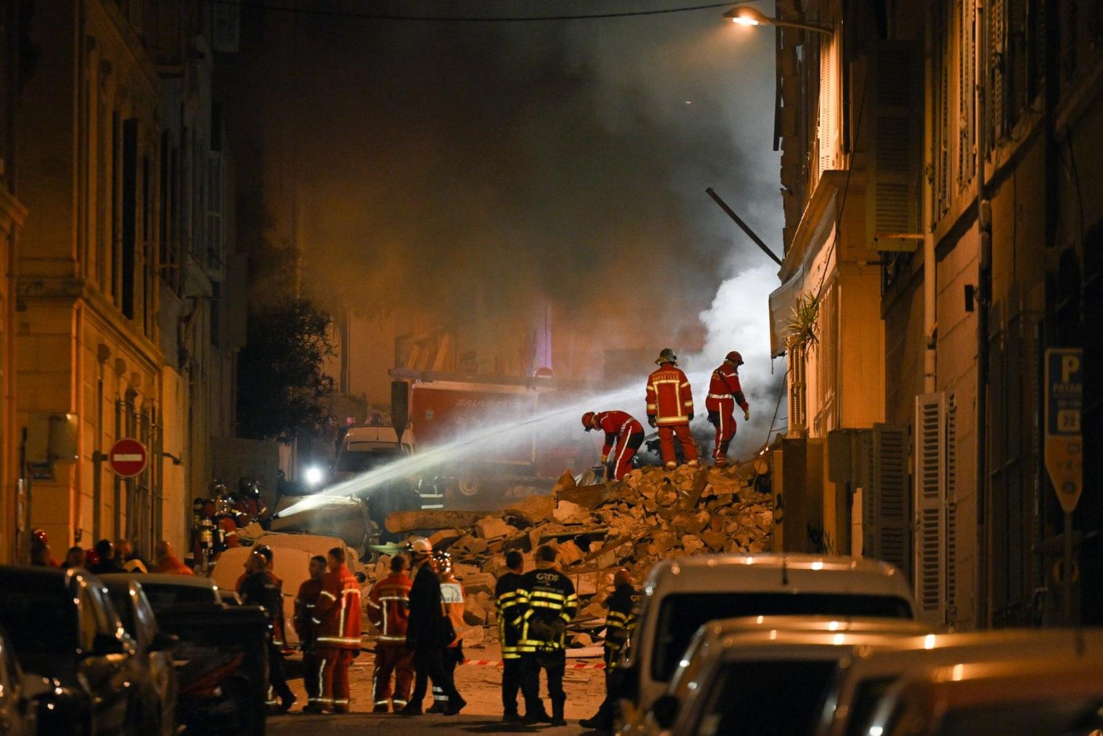 Marseille immeuble AFP