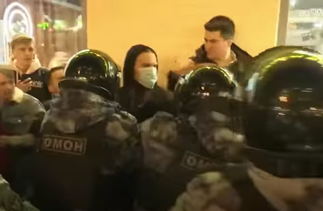 Russie manifestation