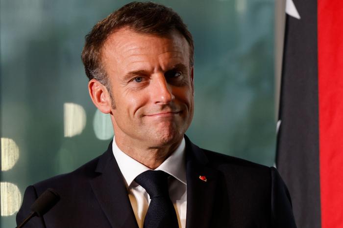 Emmanuel Macron 2023