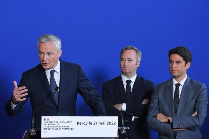 Bruno Le Maire Gabriel Attal AFP