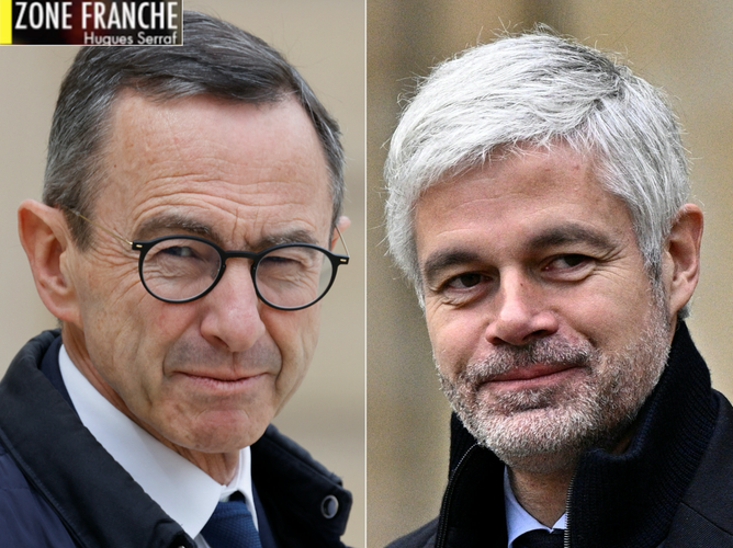 Bruno Retailleau et Laurent Wauquiez