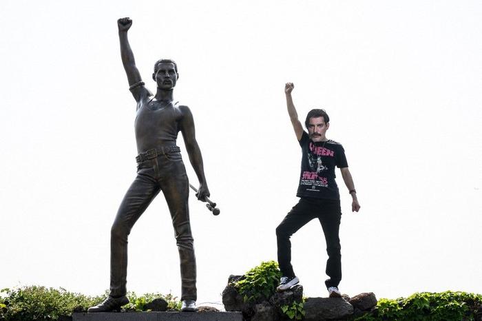 statue Queen Corée AFP