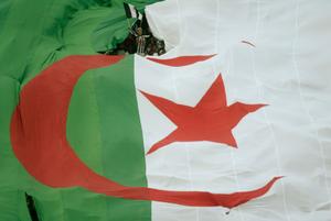 Drapeau Algérien. (Image d'illustration)