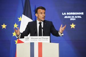 Emmanuel Macron Europe AFP