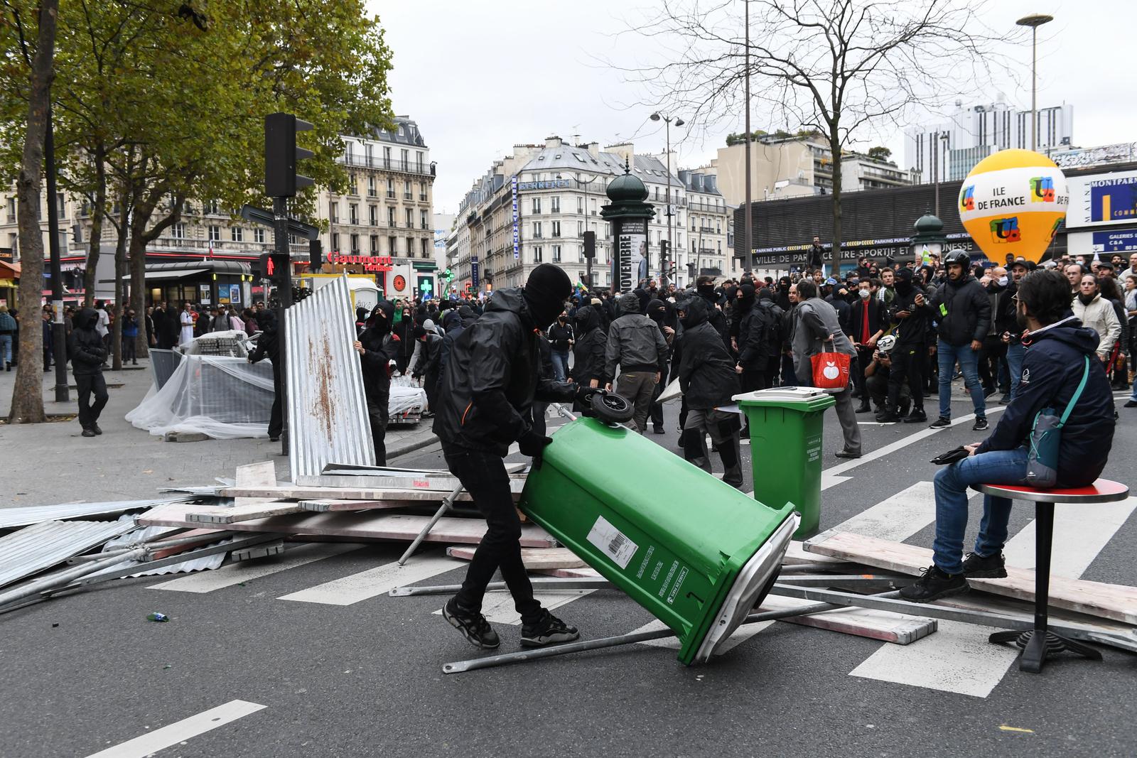 black blocs AFP