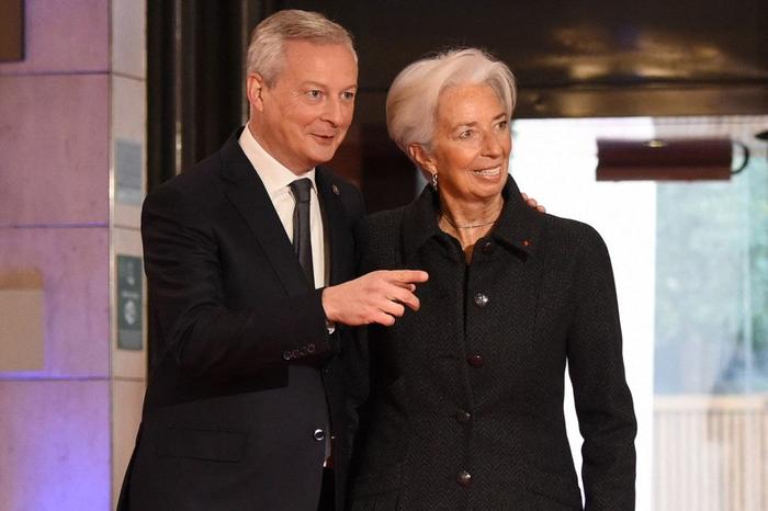Christine Lagarde Bruno Le Maire AFP