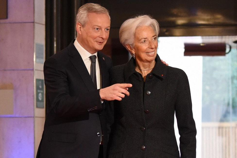 Christine Lagarde Bruno Le Maire AFP
