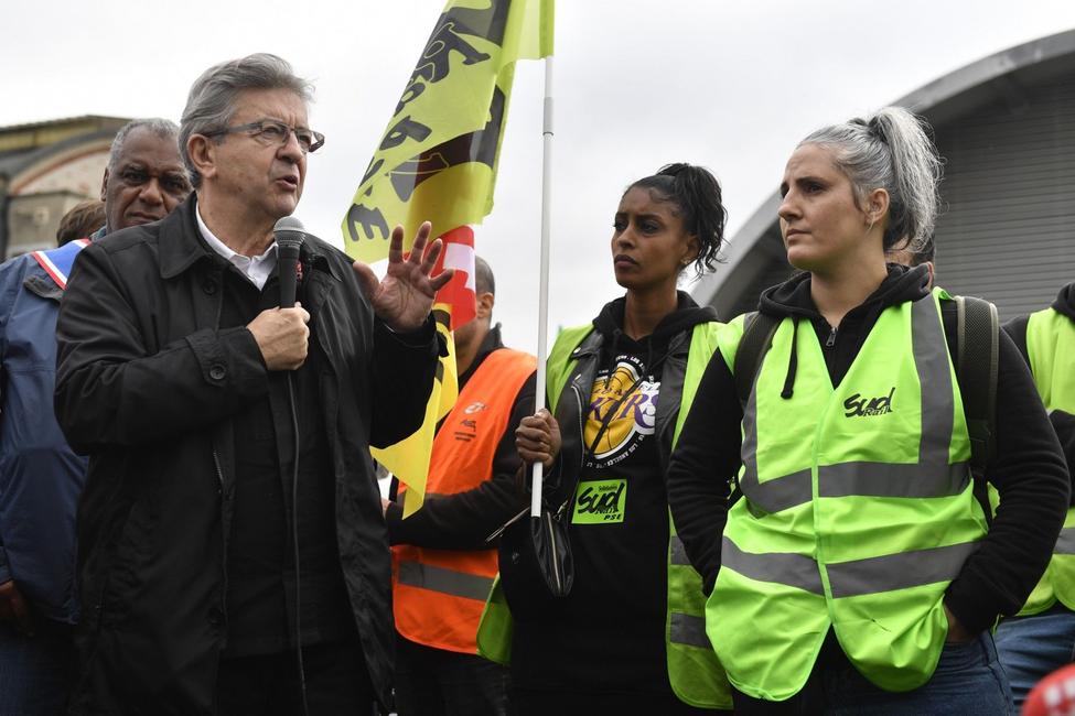 Jean-Luc Mélenchon manifestation AFP