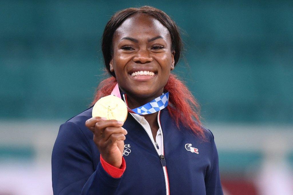 JO France Clarisse Agbégnénou AFP