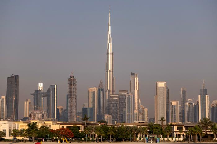 Une vue de Dubaï, y compris Burj Khalifah, la plus haute structure du monde, le 12 mai 2025.