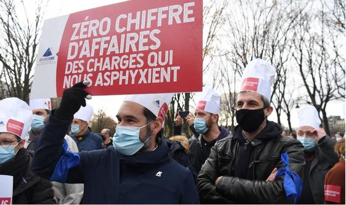 restaurateurs crise économique Covid-19 AFP