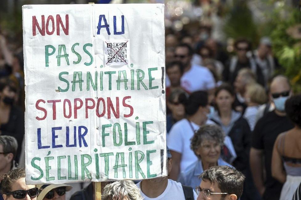 pass sanitaire manifestation AFP