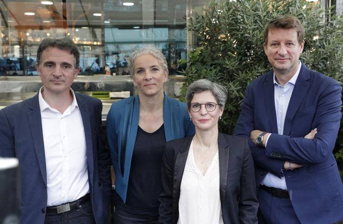 EELV Yannick Jadot Sandrine Rousseau Eric Piolle AFP