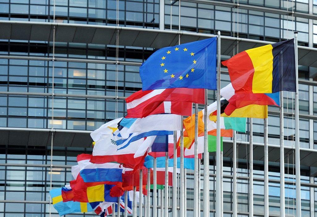 Europe drapeaux AFP